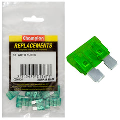 Champion - Fuses - Blade - AF - 30Amp - Green | C2005-24