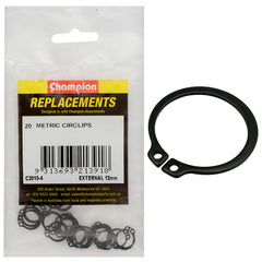 Champion - Circlips - External Shaft - 12mm (stw12) | C2015-4