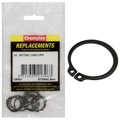 Champion - Circlips - External Shaft - 20mm (stw20) | C2015-9