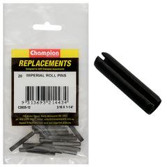 Champion - Roll Pins - 3/16" x 1 - 1/4" | C2025-12