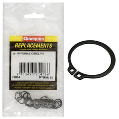 Champion - Circlips - External Shaft - 3/8" (stw10) | C2035-3