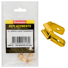 Champion - CRIMP TERMINALS-MALE-PUSH ON 2 WAY CONNECTOR | C2040-23