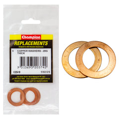 Champion - WASHERS-FLAT-COPPER-13/16" x 1-3/16" x 20G | C225-10