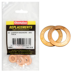 Champion - WASHERS-FLAT-COPPER-7/16" x 13/16" x 20G | C225-4