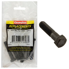 Champion - HEX BOLTS-HIGH TENSILE-3/8" x 2"-UNC-GRADE 8 | C2370-11