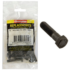 Champion - HEX BOLTS-HIGH TENSILE-5/16" x 1-1/2"-UNC-GRADE 8 | C2370-7