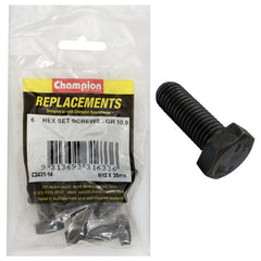 Champion - Hex Set Screws - High Tensile - M12 x 35mm - Grade 10.9 | C2431-14