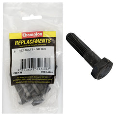 Champion - HEX BOLTS-HIGH TENSILE-M12 x 45mm-GRADE10.9 | C2431-15