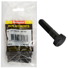 Champion - HEX BOLTS-HIGH TENSILE-M6 x 50mm-GRADE 10.9 | C2431-4