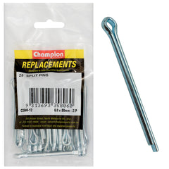 Champion - Split Pins - 3.2 x 50mm - Zinc Plated | C2540-6