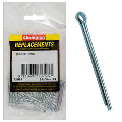 Champion - Split Pins - 2.0 x 36mm - Zinc Plated | C2540-1