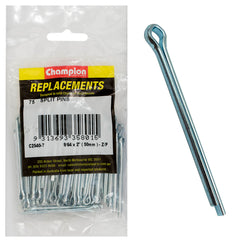 Champion - Split Pins - 9/64" x 2" - Zinc Plated | C2540-7