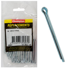 Champion - Split Pins - 4.0 x 50mm - Zinc Plated | C2540-9