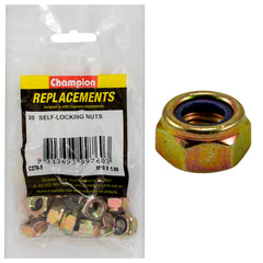 Champion - HEX NUTS-SELF LOCKING-NYLON INSERT-M10 x 1.00mm | C270-5