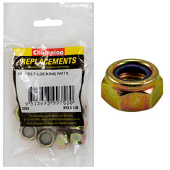 Champion - HEX NUTS-SELF LOCKING-NYLON INSERT-M12 x 1.5mm | C270-9