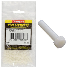 Champion - Hex Set Screws - Plastic - M5 x 16mm | C2788-1