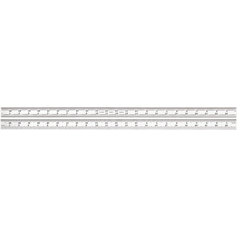 Starrett - Steel Rule 24in 3R Grad Semi-Flexible | C303SR-24
