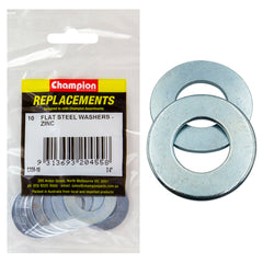 Champion - WASHERS-FLAT-STEEL-3/4" x 1-1/2" x 14G-ZINC PLATED | C330-10