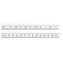 Starrett - RULE 150MM FULL-FLEXIBLE NO.34 STEEL | C334-150