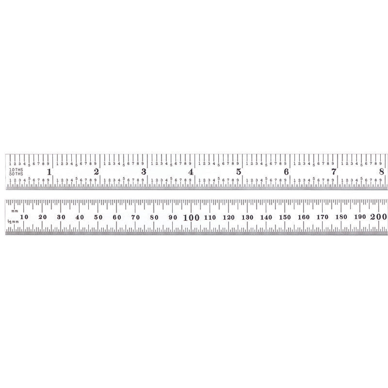 Starrett - RULE 500MM FULL-FLEXIBLE NO.34 STEEL | C334-500