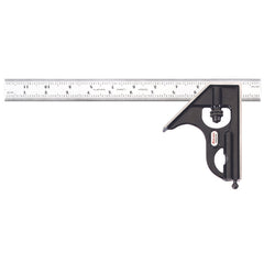 Starrett - Combination Square 12in 16R Grad | C33H-12-16R