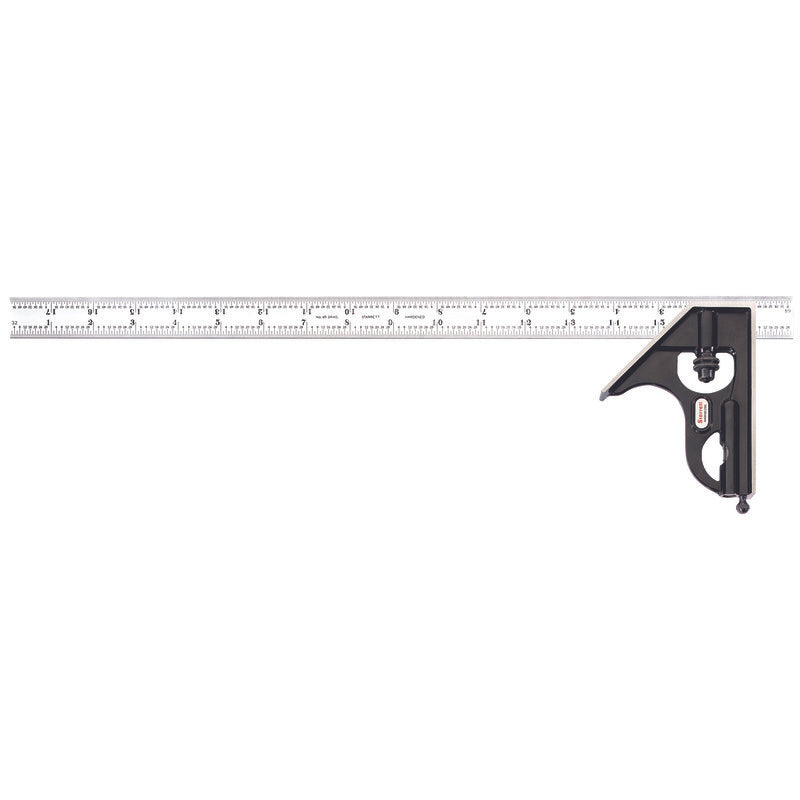 Starrett - Combination Square 18in 4R Grad | C33H-18-4R