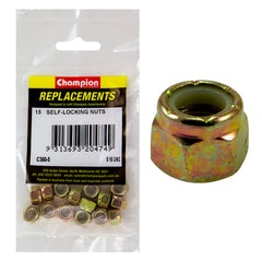 Champion - HEX NUTS-SELF LOCKING-NYLON INSERT-5/16"-UNC | C360-5