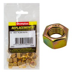Champion - HEX PLAIN NUTS-7/16"-UNF-CLASS 5 | C365-20