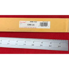 Starrett - Steel Rule 24in 5/16in Shrink per foot 4R Grad | C368-24
