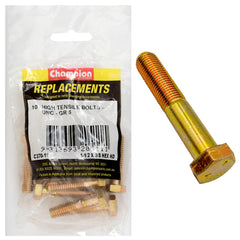 Champion - HEX BOLTS-HIGH TENSILE-3/8" x 1-1/2"-UNC-GRADE 5 | C370-11