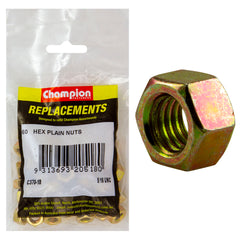 Champion - Hex Plain Nuts - 5/16" - UNC - Class 5 | C370-18