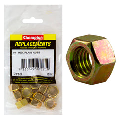 Champion - Hex Plain Nuts - 1/2" - UNC - Class 5 | C370-21
