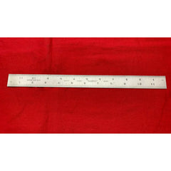 Starrett - Steel Rule 12in 3/16in Shrink per foot 4R Grad | C375-12