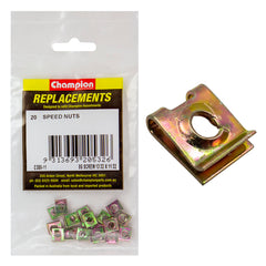 Champion - Speed Nuts - Captive-'u'-type - 4.8mm ID | C380-11