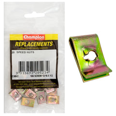 Champion - Speed Nuts - Captive-'u'-type - 4.8mm ID | C380-2