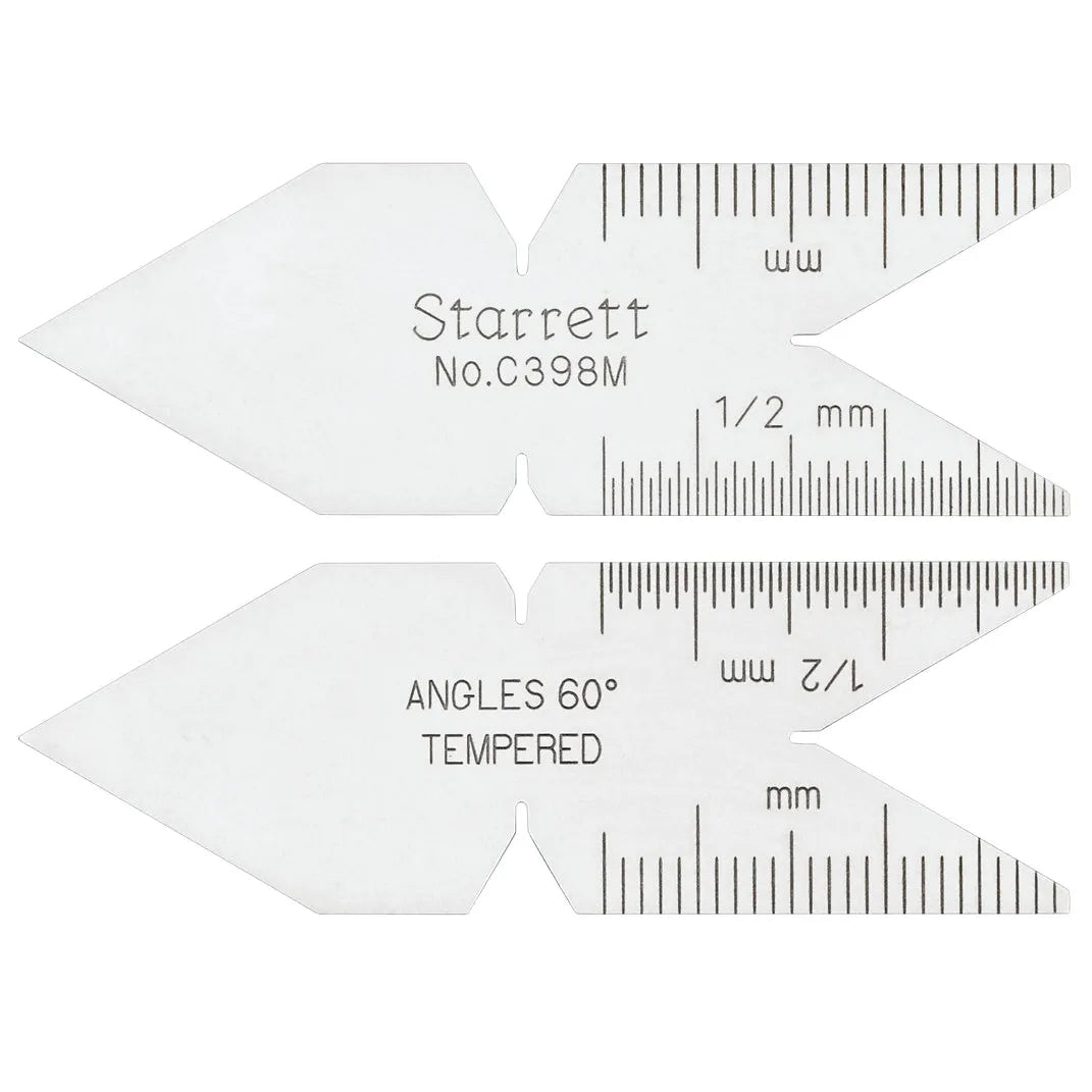 Starrett - Center Gage Metric Standard 60deg | C398M