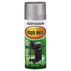 Rust-Oleum  - High Heat Satin Silver - Spray 340g | 7716830
