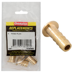 Champion - Hose Plugs - Barbed - Brass-⅝" | C40-7