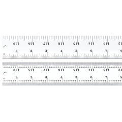 Starrett - Steel Rule Heavy Spring-Tempered 120in 4R Grad | C404R-120