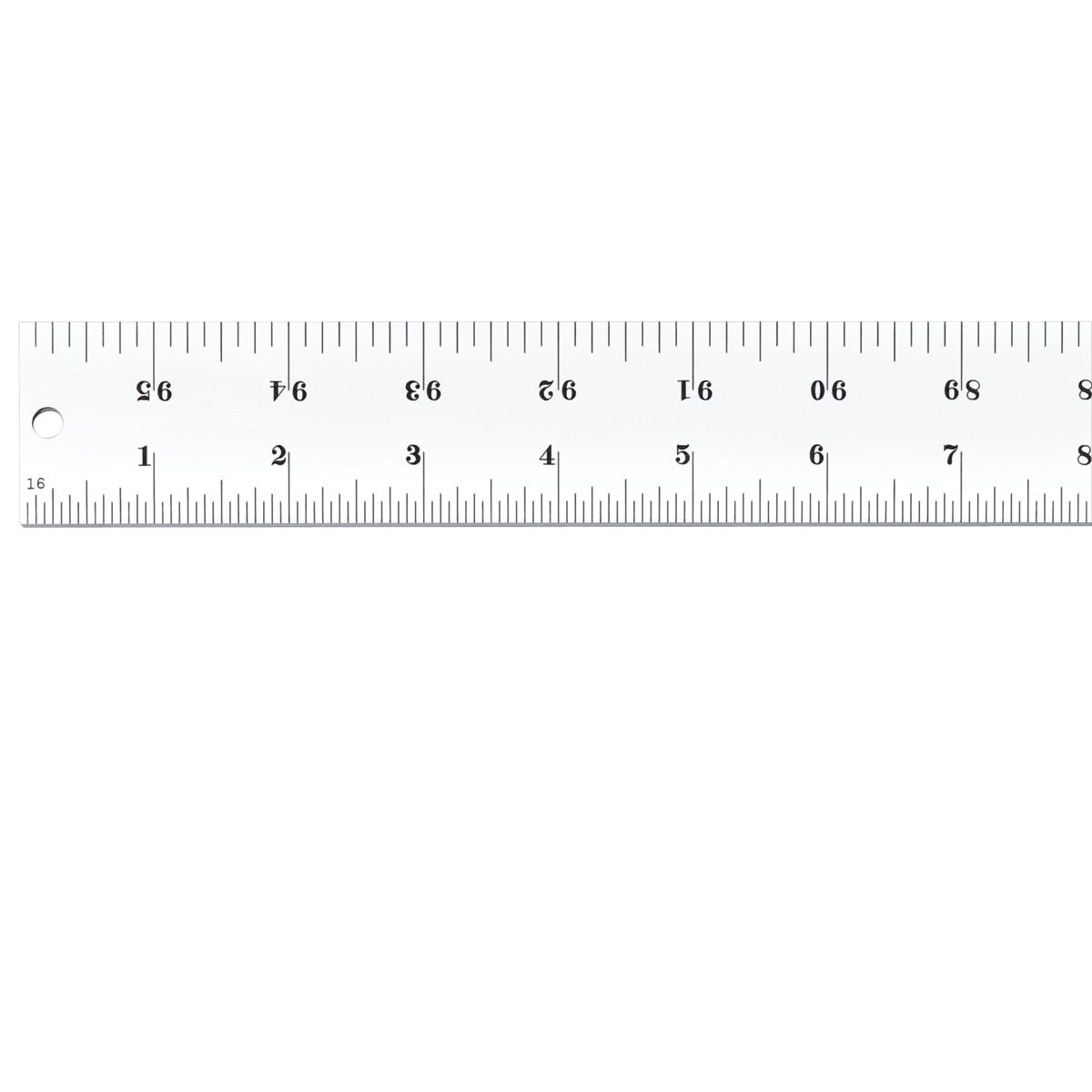 Starrett - Steel Rule Heavy Spring-Tempered 96in 4R Grad | C404R-96