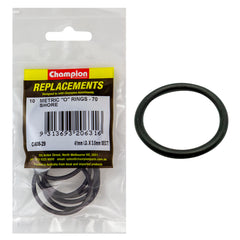 Champion - O Rings - Nitrile Rubber - 70 Shore - 41mm x 3.5mm - Black | C408-29