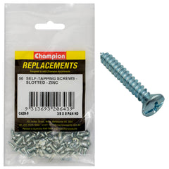 Champion - SELF TAPP SCREWS-HEX-COMBO-4.2 x 9.5mm-ZINC PLATED | C420-9