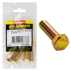 Champion - Hex Set Screws - High Tensile - M10 x 50mm - Grade 8.8 | C431-16