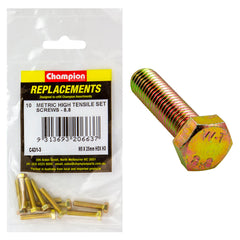 Champion - Hex Set Screws - High Tensile - M5 x 25mm - Grade 8.8 | C431-3