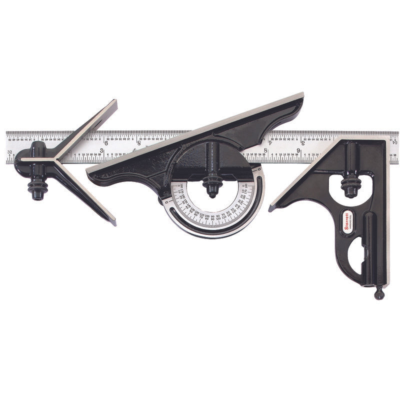 Starrett - Combination Set 12in 4R Grad | C434-12-4R