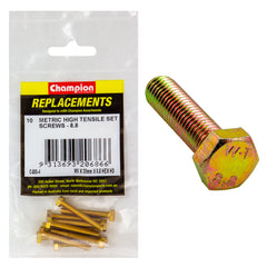 Champion - Hex Set Screws - High Tensile - M5 x 35mm - Grade 8.8 | C480-4