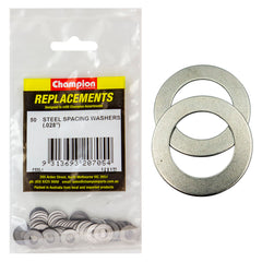 Champion - WASHERS-FLAT-SPACING-1/4" x 9/16" x 22G (.028") | C500-1