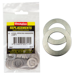 Champion - WASHERS-FLAT-SPACING-⅝" x 1" x 22G THICK (.028") | C500-7