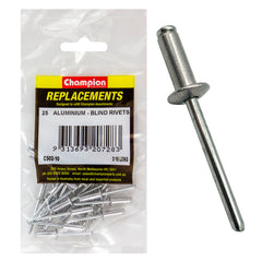 Champion - Rivets - Blind - Aluminium - 4.8 x 15mm | C502-10