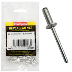 Champion - Rivets - Blind - Aluminium - 4.8 x 8.89mm | C502-8
